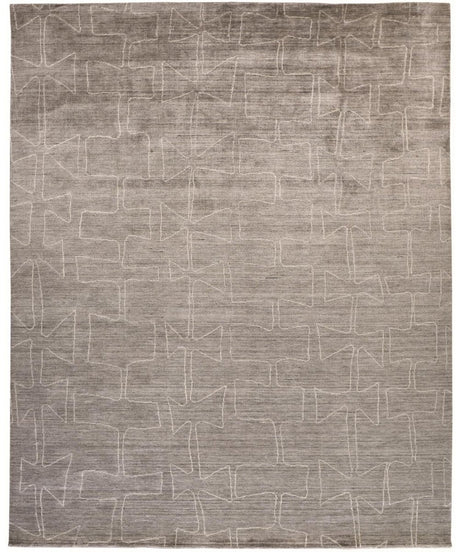 Feizy Lennox 8697F Gray/Ivory Rugs.