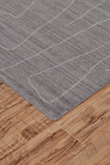 Feizy Lennox 8698F Gray/Ivory Rugs.