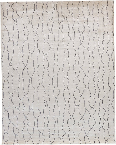 Feizy Lennox 8699F Ivory/Gray Rugs.