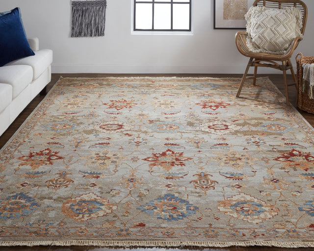 Feizy Leylan Ley0583F Brown/Tan/Gray Rug.