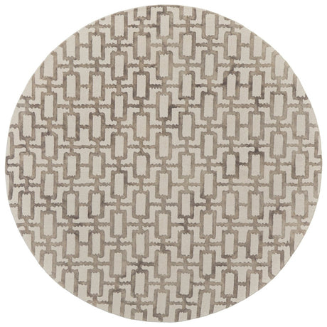 Feizy Lorrain 6108919F Ivory/Taupe Rug.