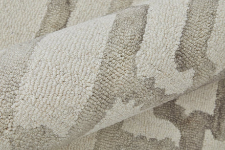 Feizy Lorrain 6108919F Ivory/Taupe Rug.