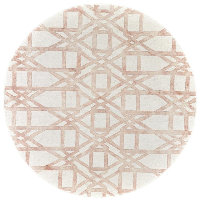 Feizy Lorrain 8571F Pink/Ivory Rugs.