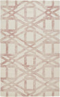 Feizy Lorrain 8571F Pink/Ivory Rugs.