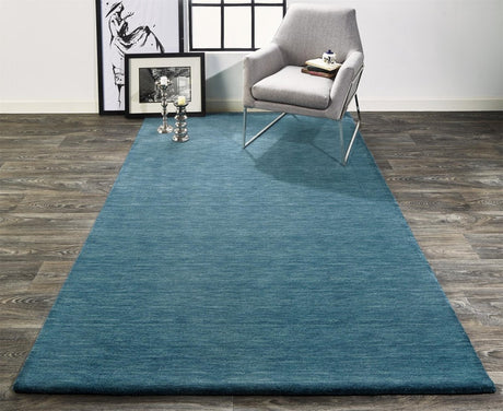 Feizy Luna 8049F Teal/Teal Rugs.