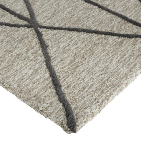 Feizy Lusk I8083 Gray Rug.