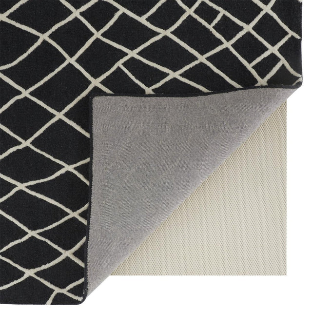 Feizy Lusk I8085 Black/Ivory Rug.