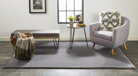 Feizy Luxe Velour 4506F Gray Rugs - Feizy - lxv4506flgy000p00