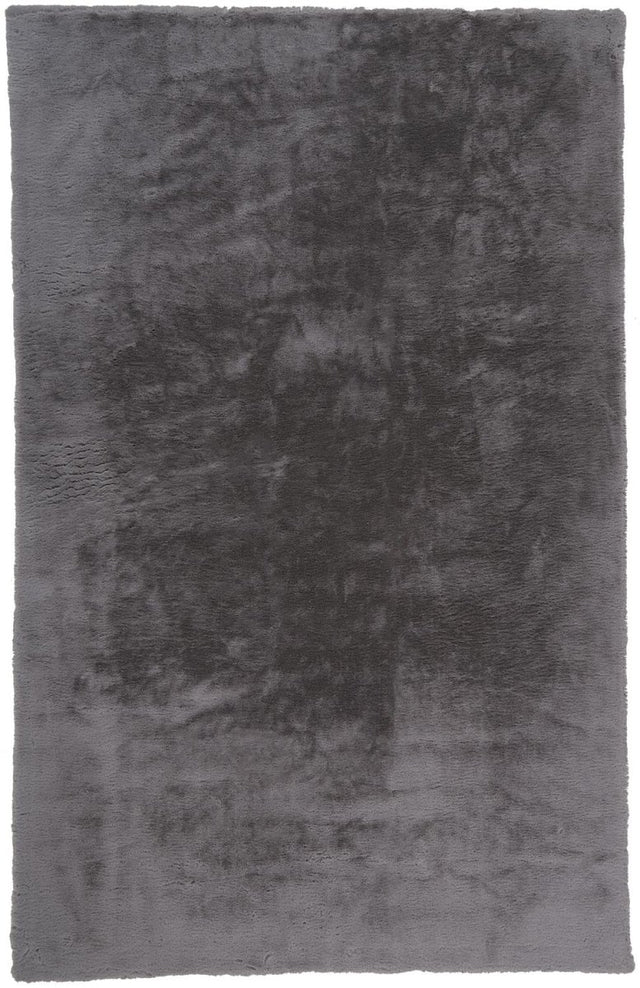 Feizy Luxe Velour 4506F Gray Rugs.