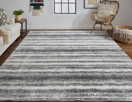 Feizy Mackay 8824F Gray Rugs.