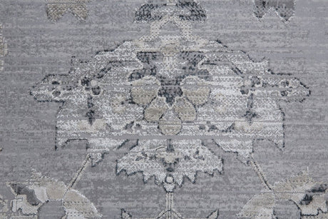 Feizy Macklaine 39Fqf Silver/Beige Rug.