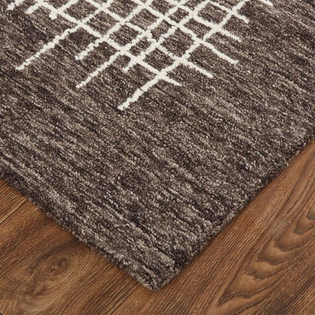 Feizy Maddox 8630F Brown/Ivory Rugs - Feizy - mdx8630fbrn000p00