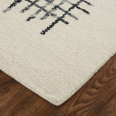 Feizy Maddox 8630F Ivory/Gray Rugs - Feizy - mdx8630fivychlp00