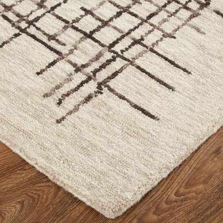 Feizy Maddox 8630F Taupe/Brown Rugs - Feizy - mdx8630fbgebrnp00