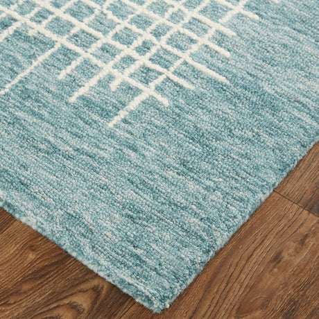 Feizy Maddox 8630F Teal/Teal Rugs - Feizy - mdx8630ftel000p00