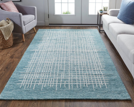 Feizy Maddox 8630F Teal/Teal Rugs - Feizy - mdx8630ftel000p00