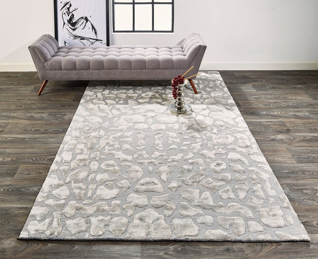 Feizy Mali 8629F Gray Rugs.