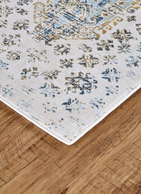 Feizy Marigold 3832F White/Gold Rugs - Feizy - 7883832fwhtgryi1c