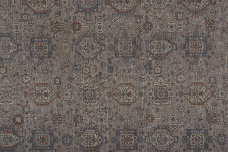 Feizy Marquette 3761F Gray/Blue Rugs - Feizy - mrq3761fgrymltp00