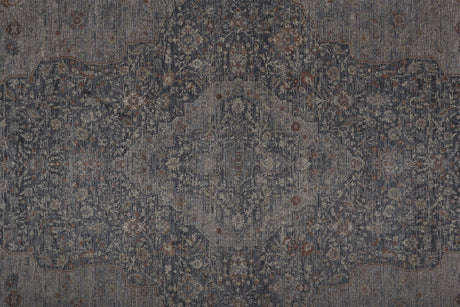 Feizy Marquette 3778F Gray/Rust Rugs - Feizy - mrq3778fblu000p00