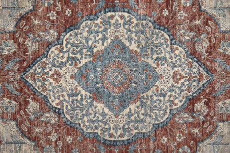 Feizy Marquette 39Grf Gray/Multi Rug.