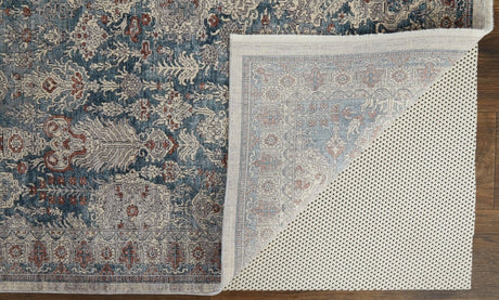 Feizy Marquette 39Guf Blue/Gray Rug.