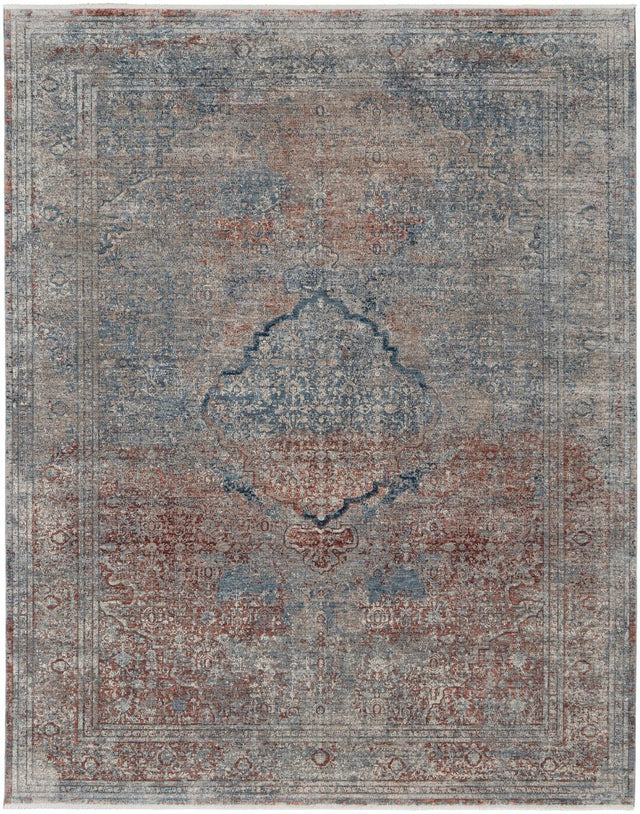 Feizy Marquette 39Gvf Blue/Multi Rug.