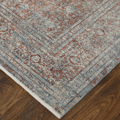 Feizy Marquette 39Gvf Blue/Multi Rug.