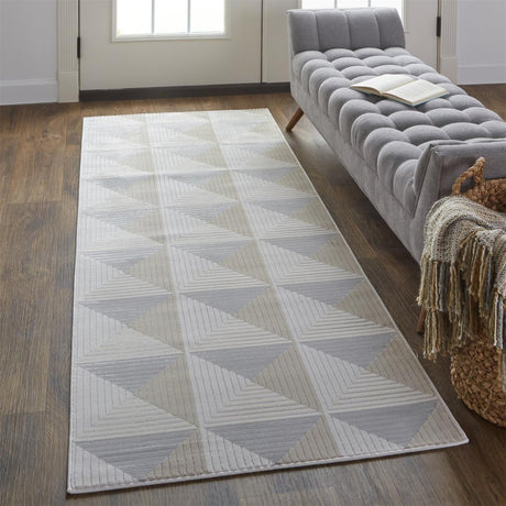 Feizy Micah 3044F Gray/Silver Rugs - Feizy - 6943044fbgegryi71