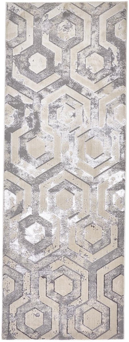 Feizy Micah 3046F Ivory/Silver Rugs - Feizy - 6943046fbgegryi71