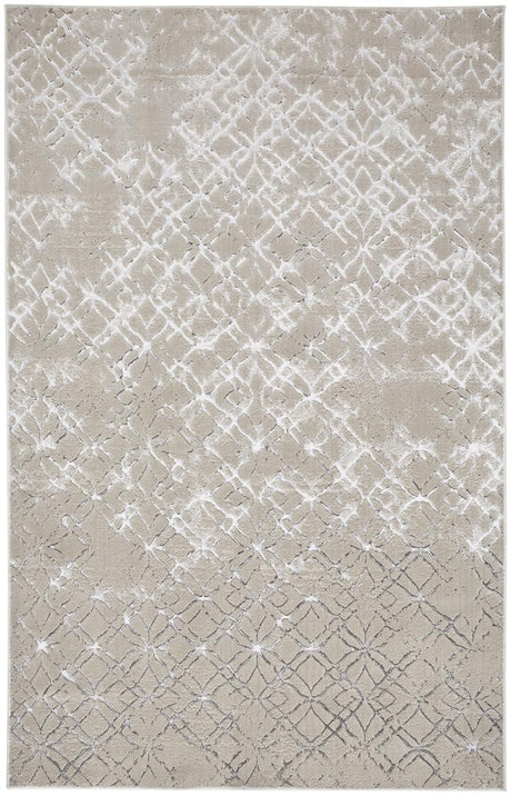 Feizy Micah 3047F Ivory/Silver Rugs - Feizy - 6943047fbgeslvp18