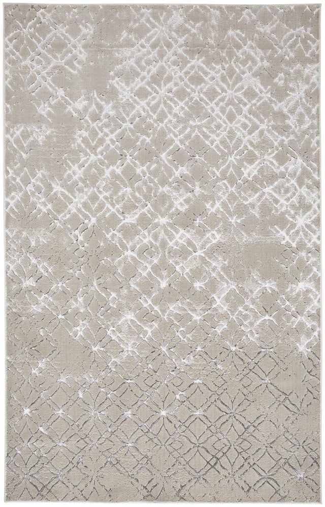 Feizy Micah 3047F Ivory/Silver Rugs.