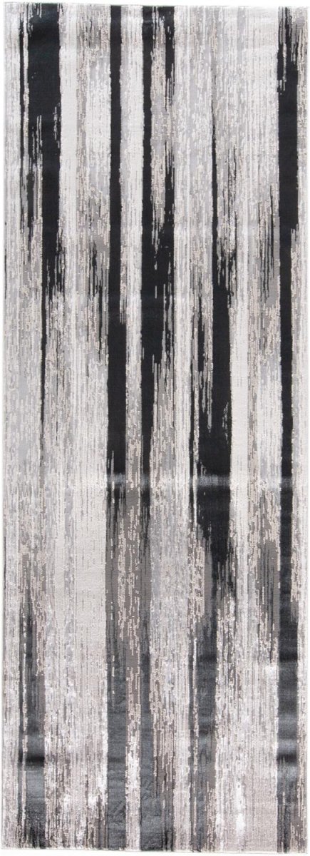 Feizy Micah 3338F Black/Silver Rugs - Feizy - 6943338fblkslvi71