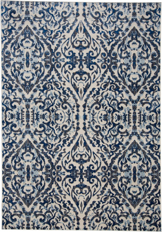 Feizy Milton 3466F Blue/Ivory Rugs.