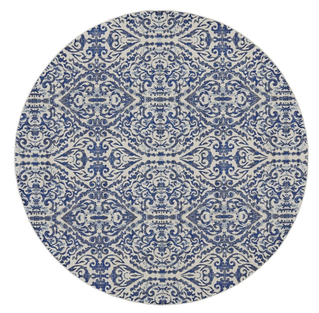 Feizy Milton 3466F Blue/Ivory Rugs.