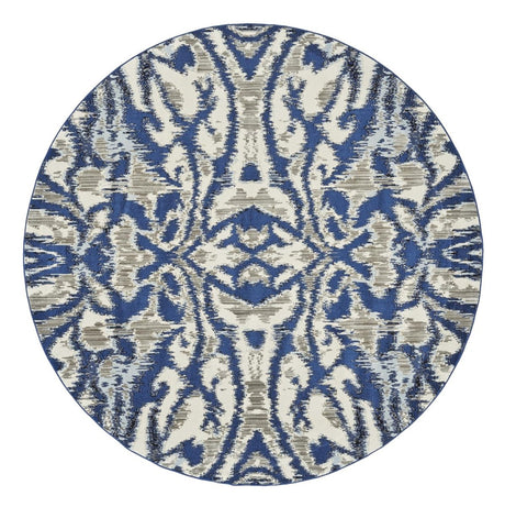 Feizy Milton 3467F Blue/Taupe Rugs - Feizy - 6533467fbhz000n89