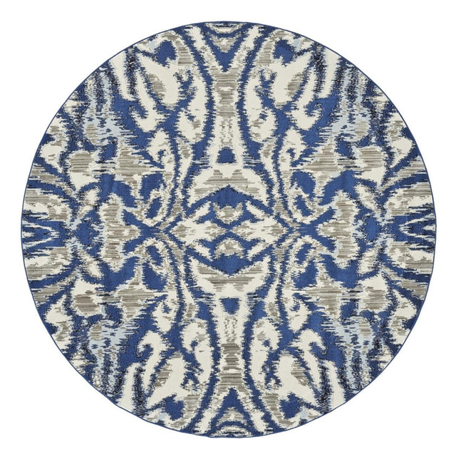 Feizy Milton 3467F Blue/Taupe Rugs.