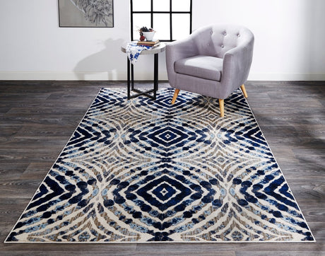 Feizy Milton 3469F Blue/Ivory Rugs - Feizy - 6533469fdus000a22