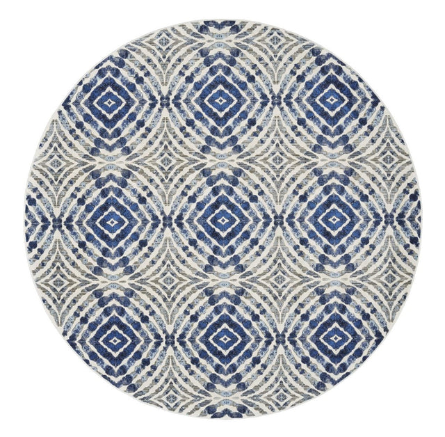 Feizy Milton 3469F Blue/Ivory Rugs.