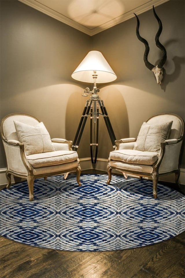 Feizy Milton 3469F Blue/Ivory Rugs.