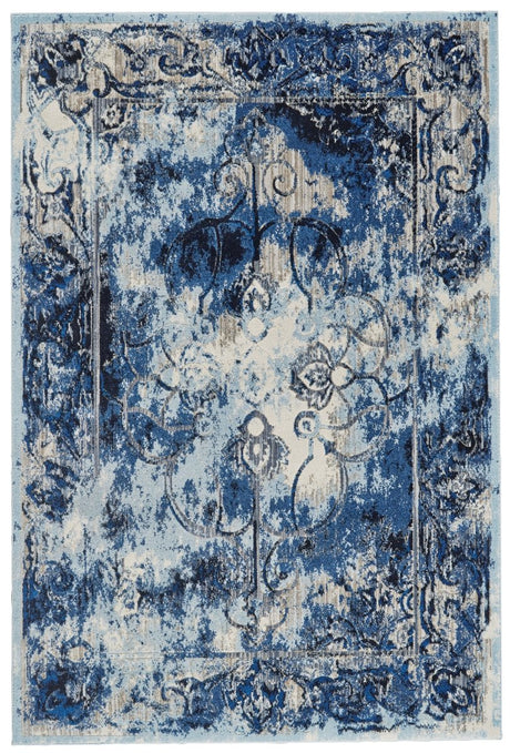 Feizy Milton 3471F Blue/Ivory Rugs - Feizy - 6533471ftcl000a22