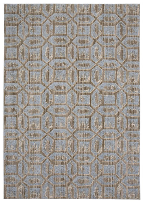 Feizy Milton 3472F Blue/Taupe Rugs - Feizy - 6533472fice000a22