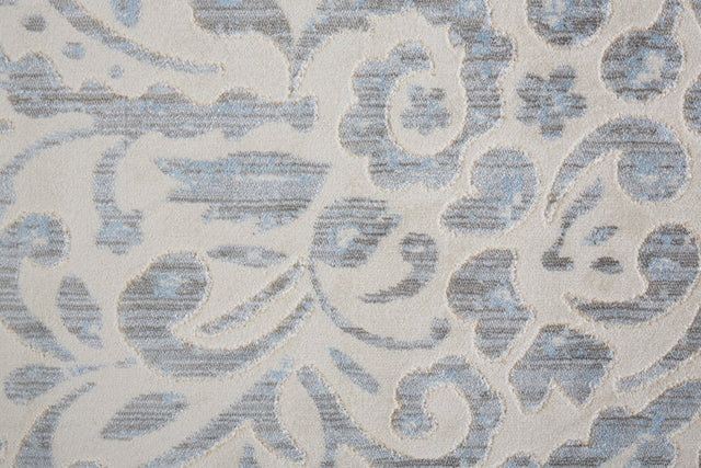 Feizy Milton 3473F Blue/Ivory Rugs.