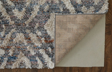 Feizy Mynka Myn39Iaf Ivory/Gray/Taupe Rug.