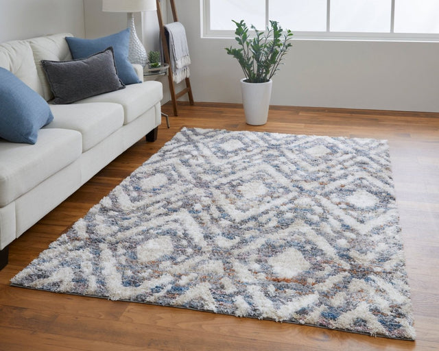 Feizy Mynka Myn39Iaf Ivory/Gray/Taupe Rug.