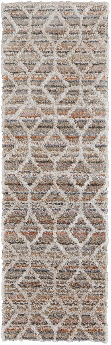 Feizy Mynka Myn39Icf Tan/Taupe/Ivory Rug.