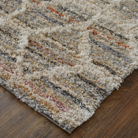 Feizy Mynka Myn39Icf Tan/Taupe/Ivory Rug.