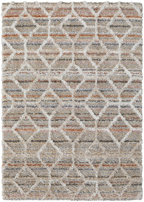 Feizy Mynka Myn39Icf Tan/Taupe/Ivory Rug.