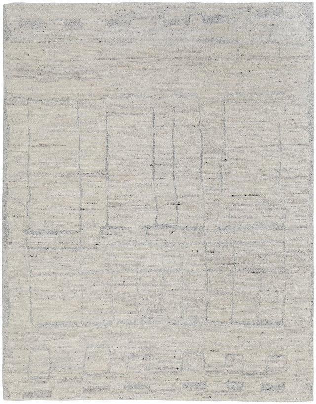 Feizy Navaro Nav8913F Ivory/Gray/Blue Rug.