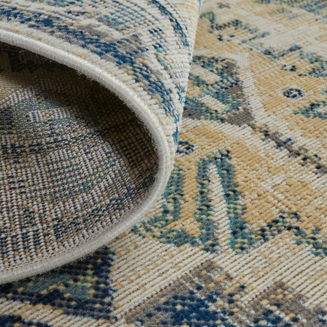 Feizy Nolan 39C8F Blue/Beige Rugs.